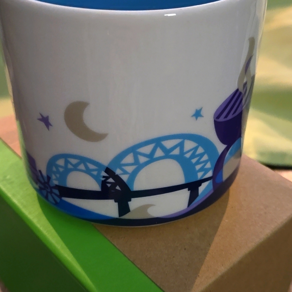Starbucks You Are Here Colkection Memphis Blue and Purple Mug New In Box - Picture 5 of 8